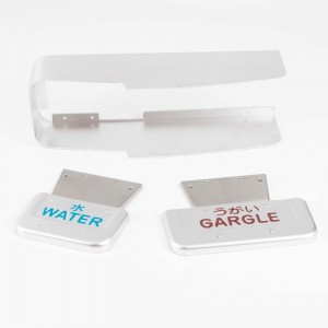 Tłoczone aluminiowe płyty w kolorze